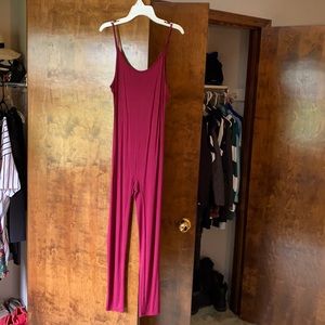 Maroon Jumpsuit